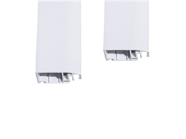 Профиль антимоскитный дверной белый RAL9003 (3,2 м)